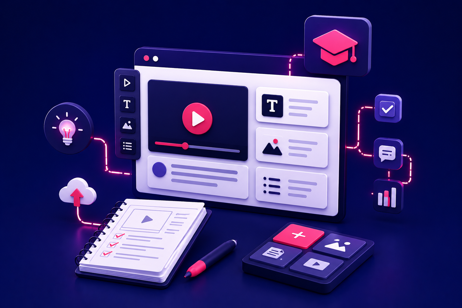 La guía definitiva para crear cursos virtuales en las universidades en 2025 (sin perder tiempo ni calidad)